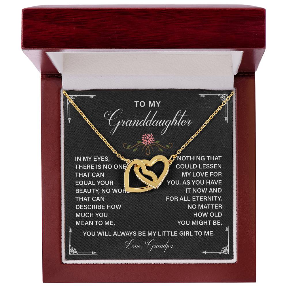 Granddaughter Gift from Grandpa – Eternal Love Necklace