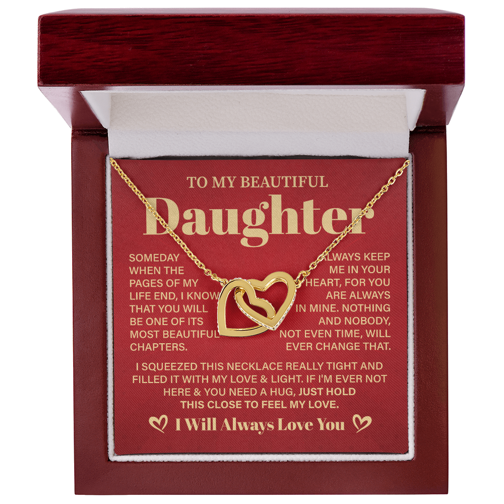 Parent to Daughter Gift with Sentimental Note and LED Box
