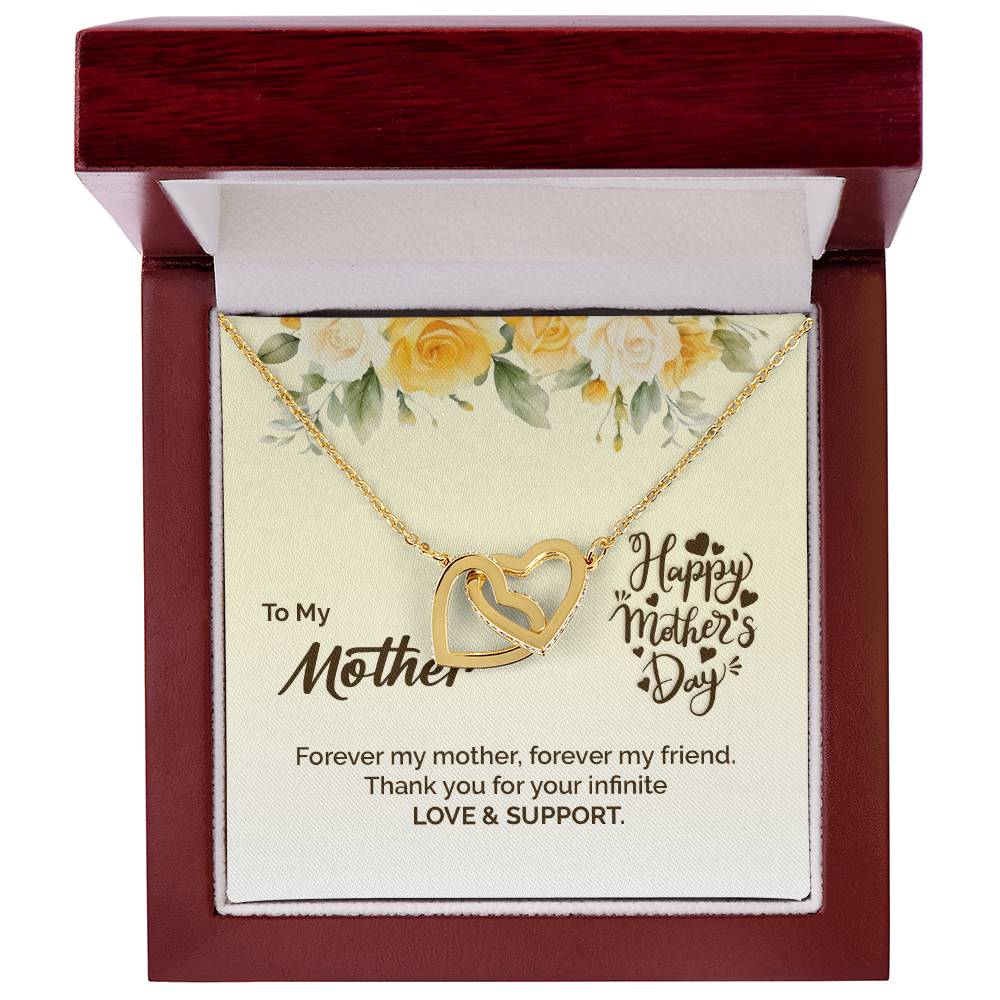 Mother’s Day Necklace Gift – Forever My Friend Card
