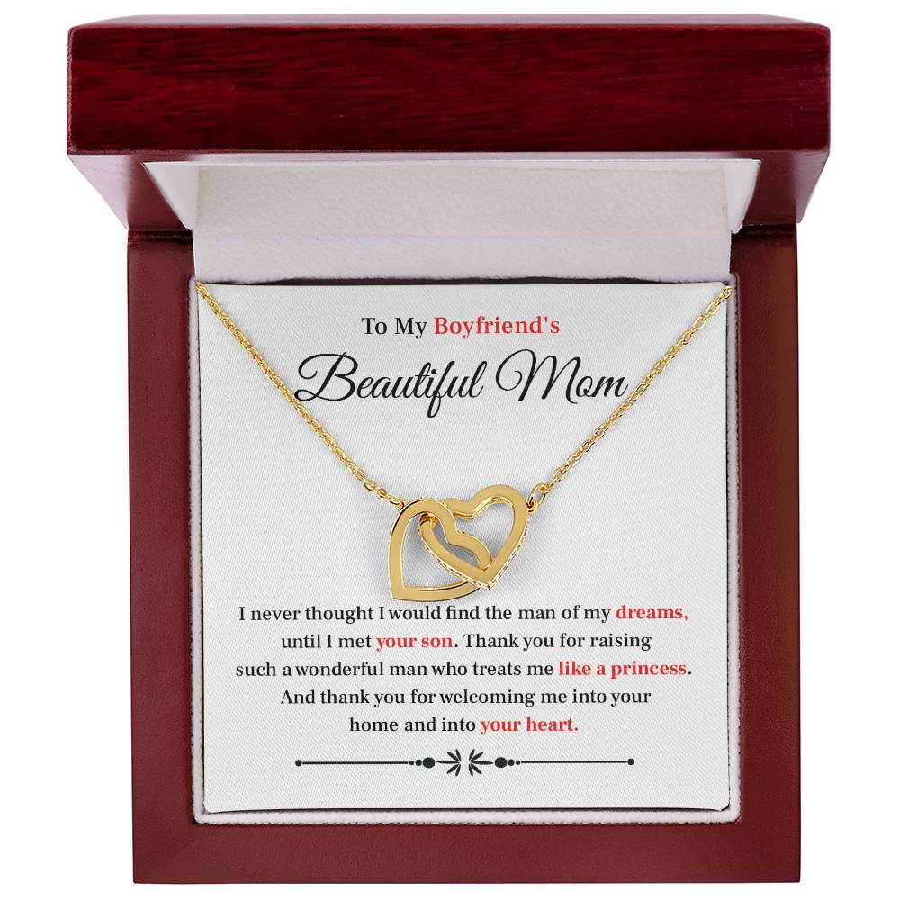 Boyfriend’s Mom Necklace Gift from Girlfriend