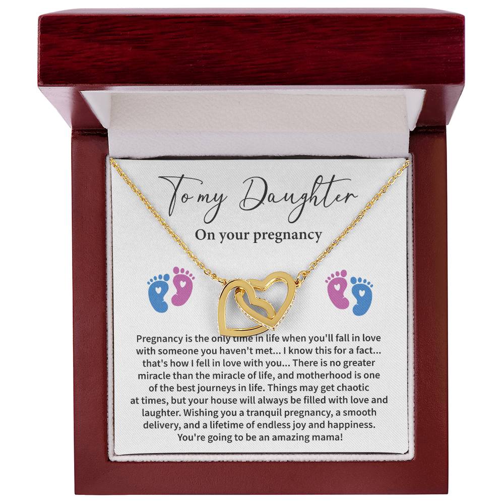 Pregnancy Gift for Daughter – Heartfelt Message Card