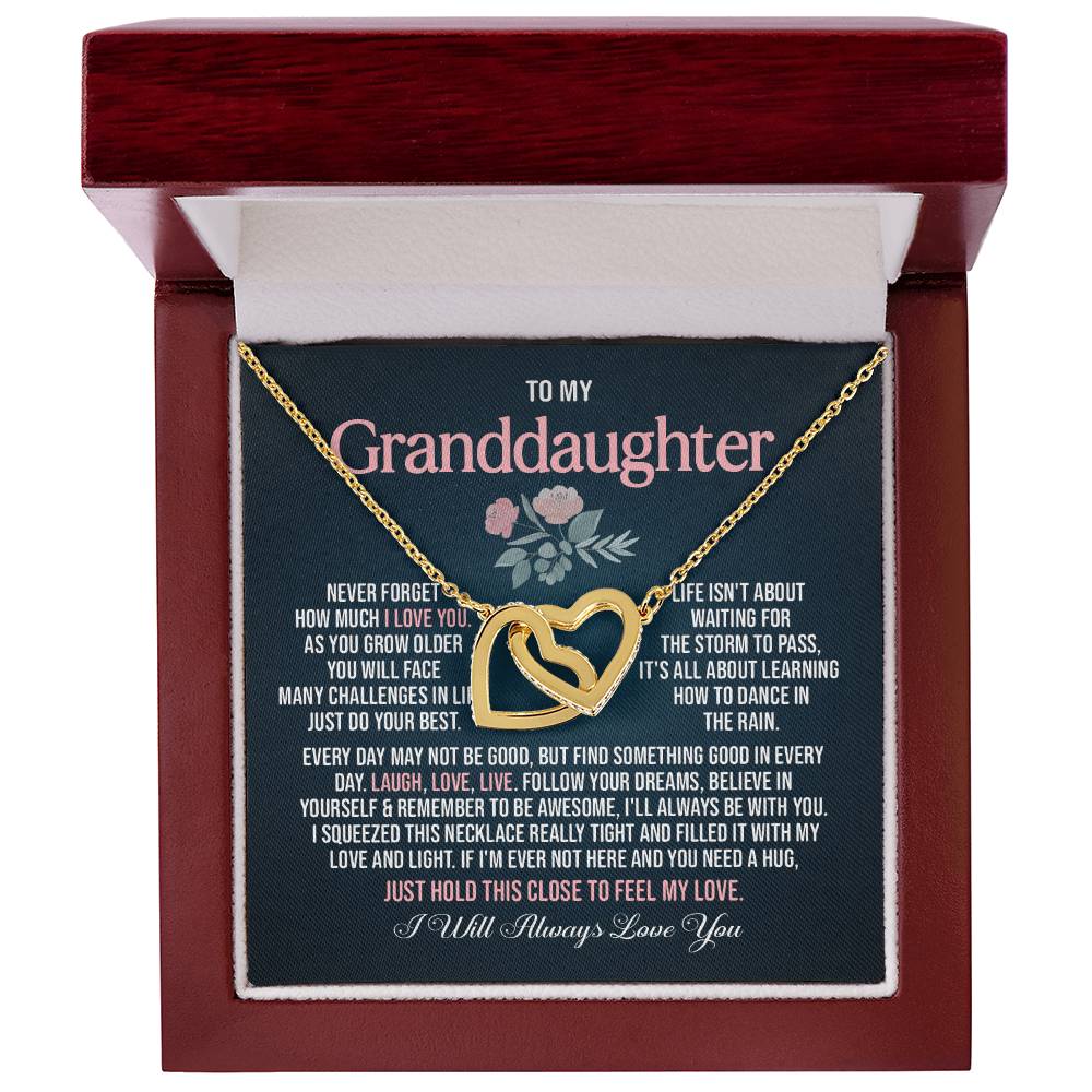 To My Granddaughter: A Necklace Of Love, Strength, And Unbreakable Bonds