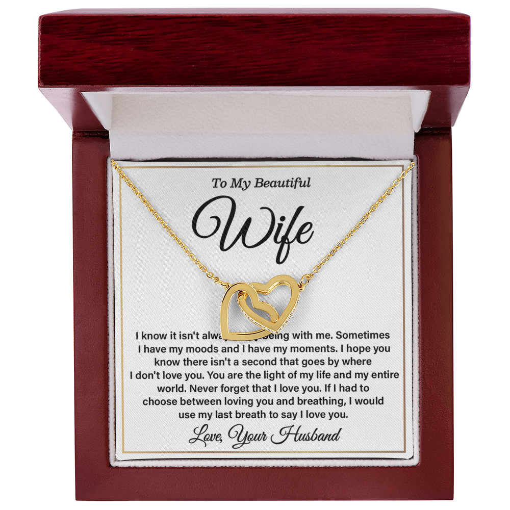 Romantic Gift For Wife From Husband With Loving Message Card