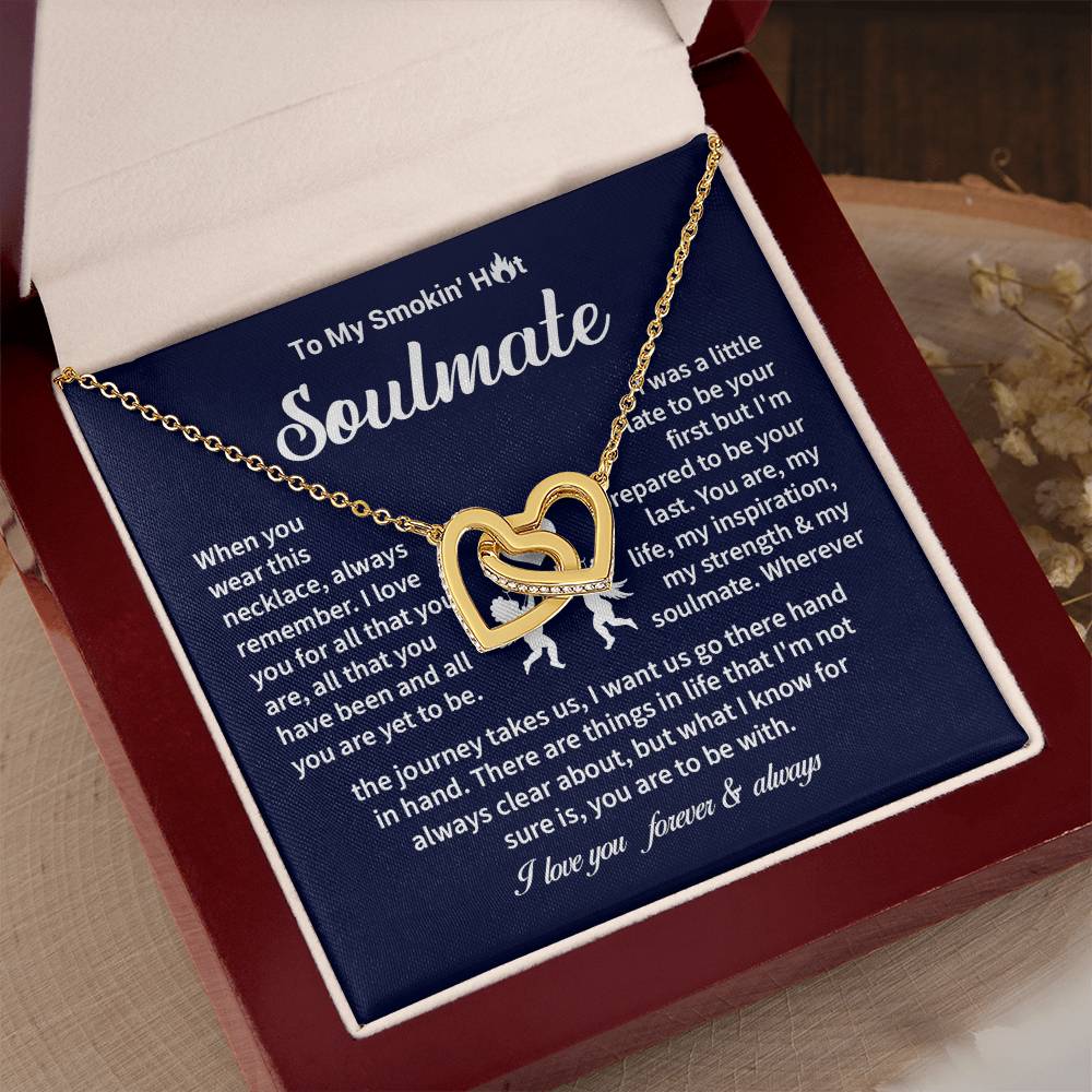 Smokin’ Hot Soulmate Necklace Gift with Gift Box