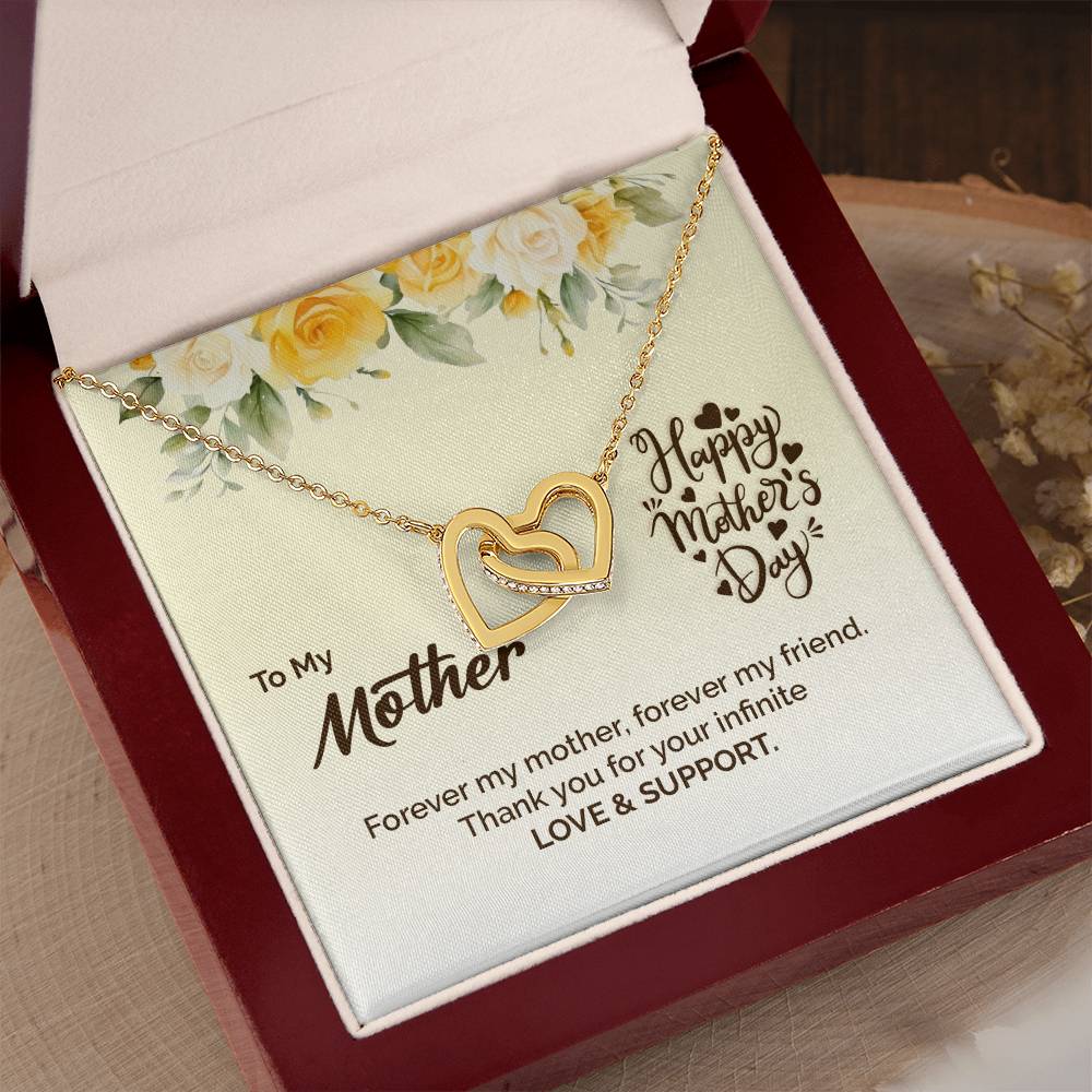 Mother’s Day Necklace Gift – Forever My Friend Card