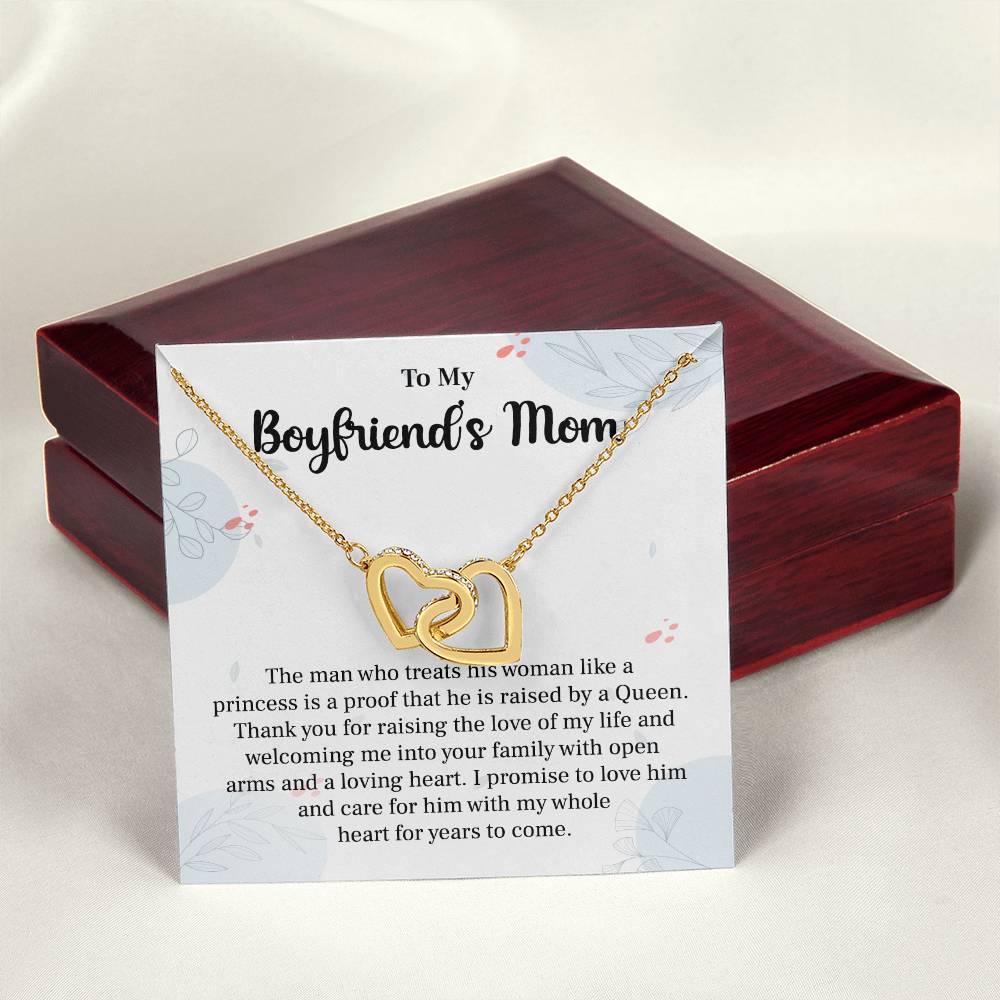 Boyfriend’s Mom Gift Necklace from Girlfriend