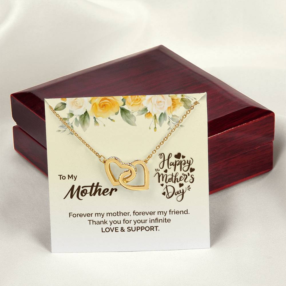 Mother’s Day Necklace Gift – Forever My Friend Card