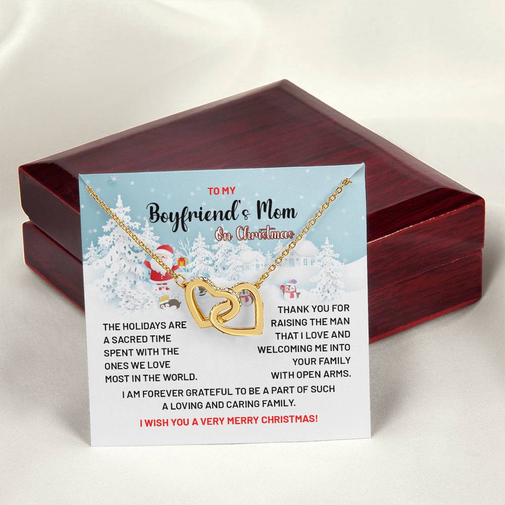 Christmas Necklace Gift for Boyfriend’s Mom