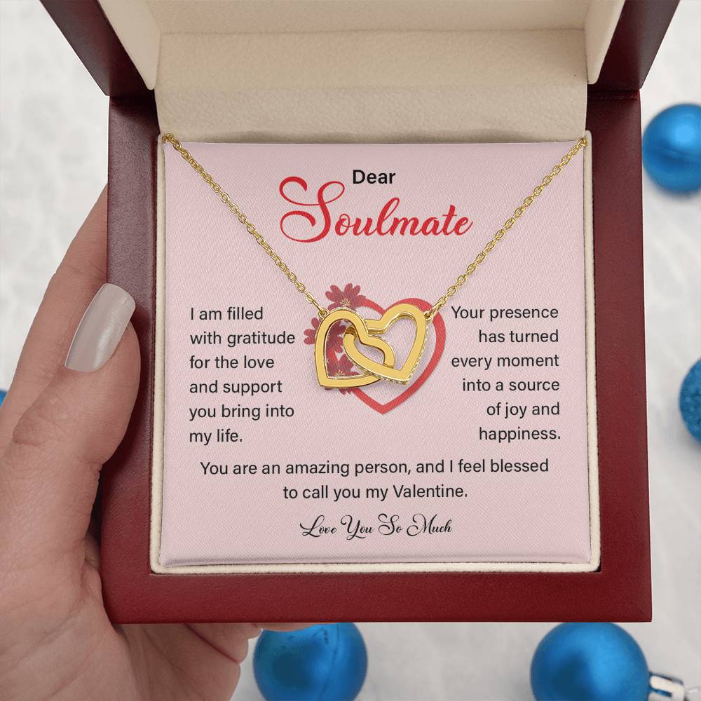 Valentine necklace Gift for soulmate