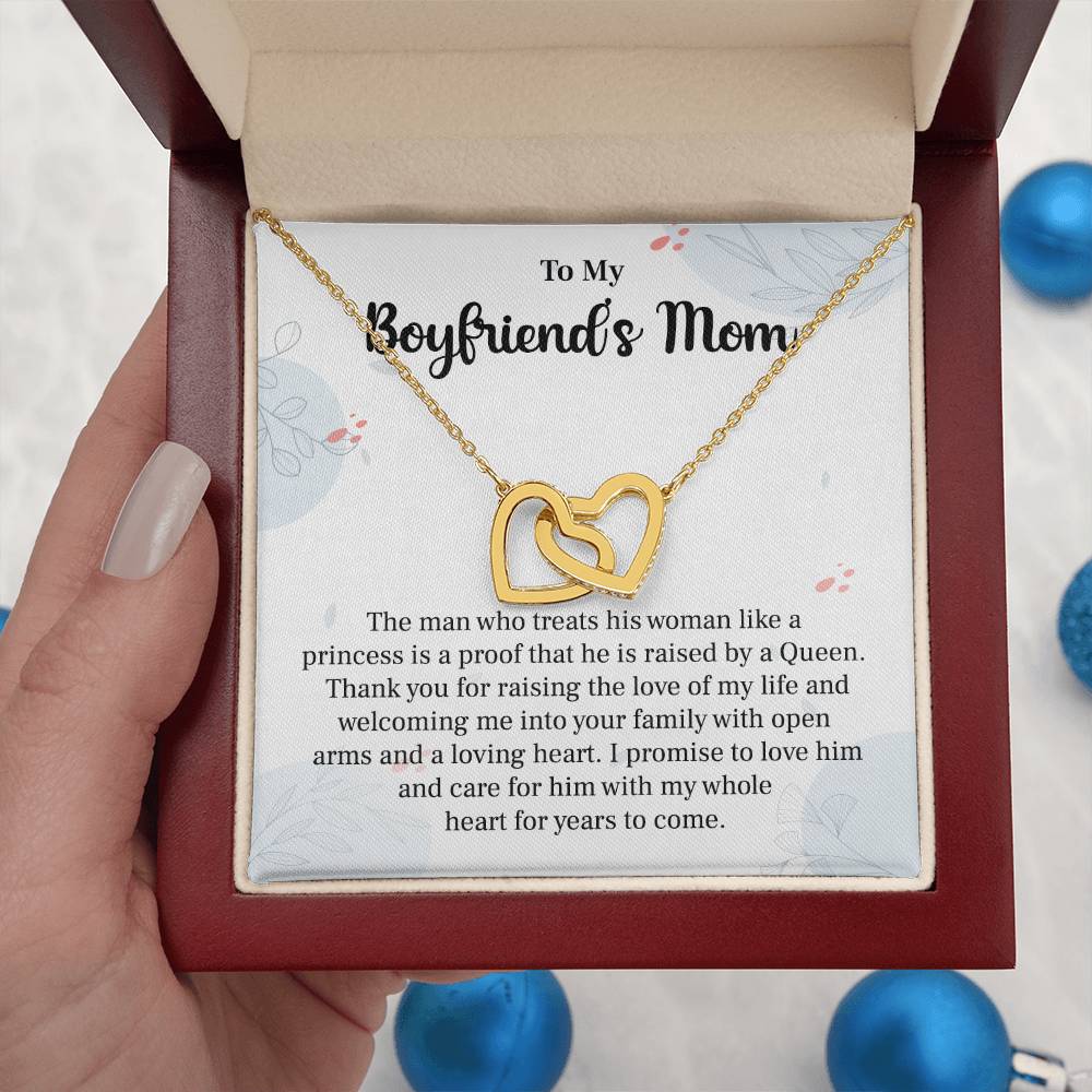 Boyfriend’s Mom Gift Necklace from Girlfriend