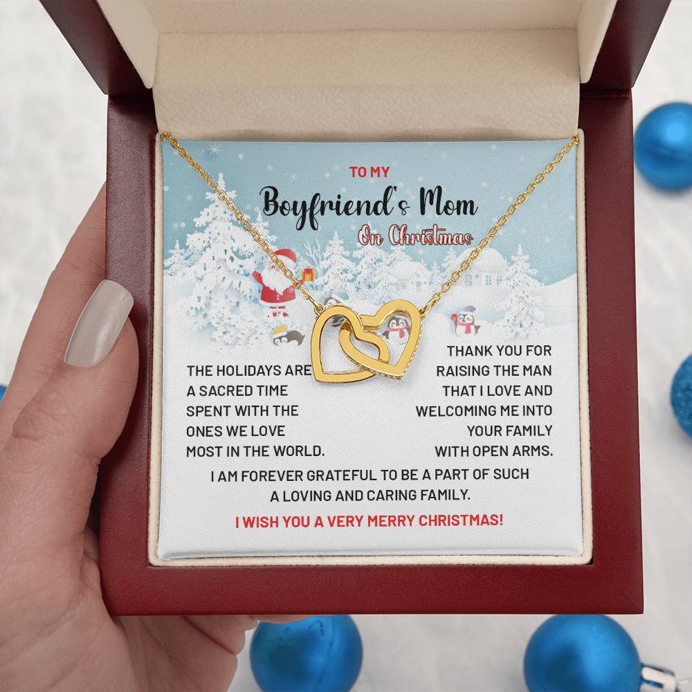 Christmas Necklace Gift for Boyfriend’s Mom