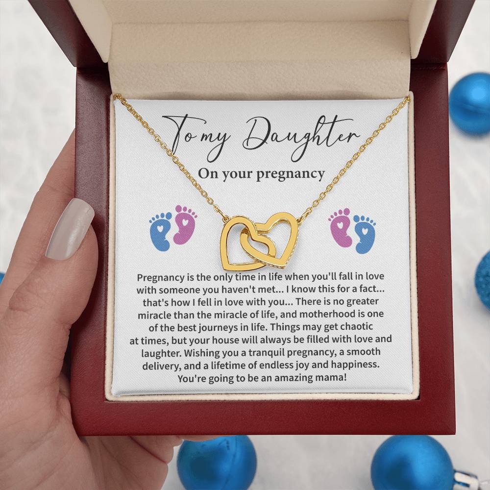 Pregnancy Gift for Daughter – Heartfelt Message Card
