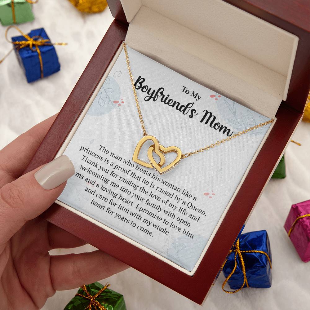 Boyfriend’s Mom Gift Necklace from Girlfriend
