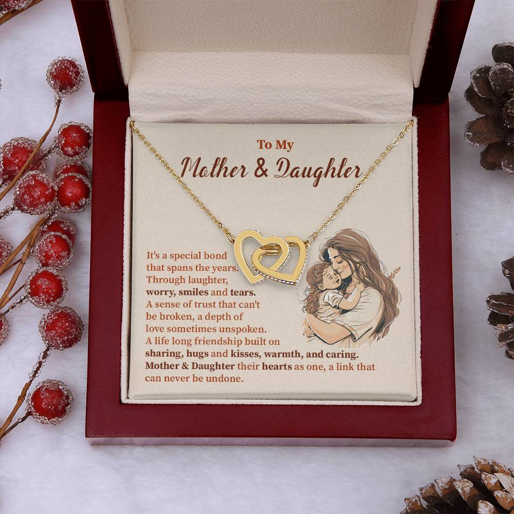Mother Gift From Daughter – Necklace With Message Box