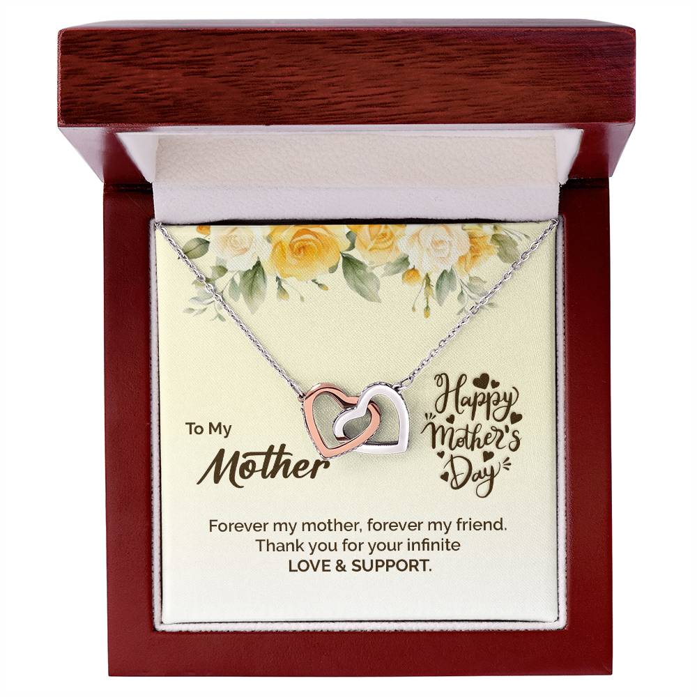 Mother’s Day Necklace Gift – Forever My Friend Card