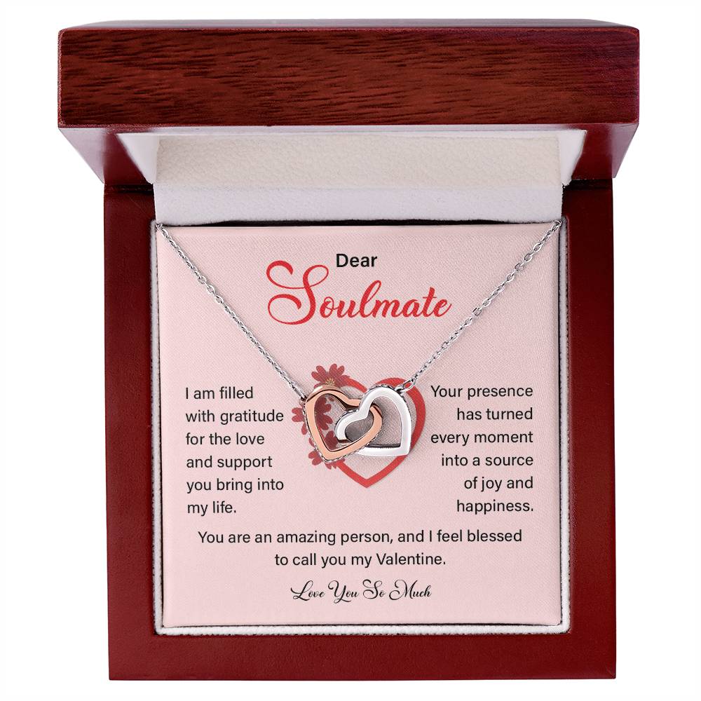 Valentine necklace Gift for soulmate