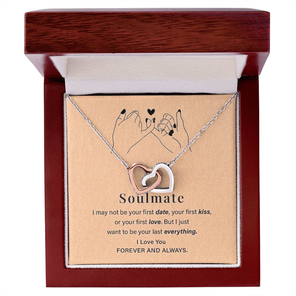 Romantic Soulmate Gift with Heartfelt Message Card