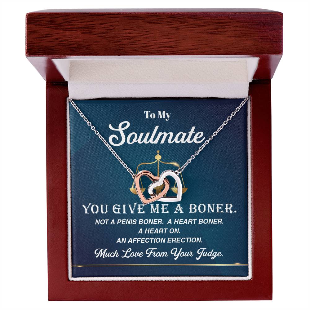 Funny Soulmate Necklace from Judge – Gift Box