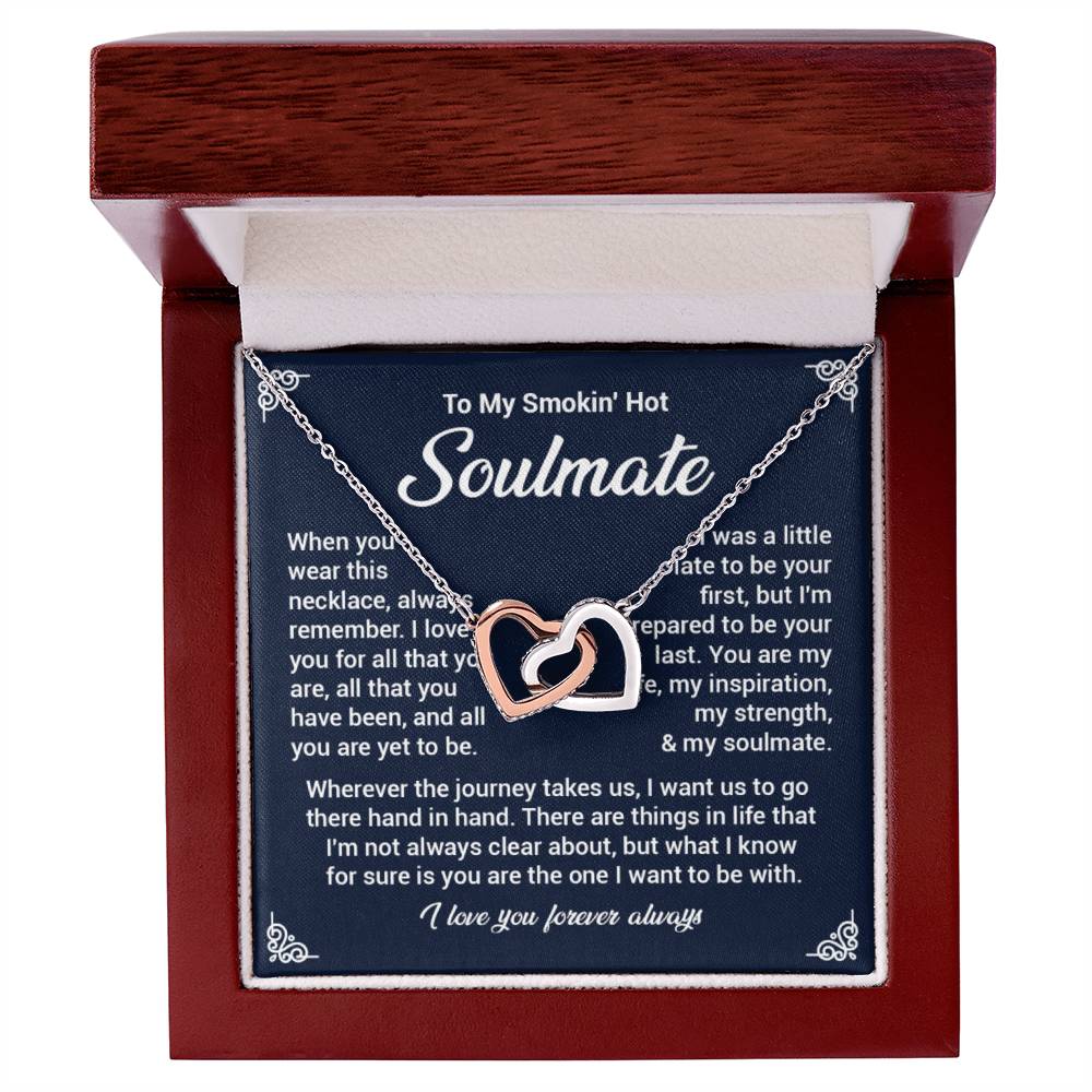 Smokin’ Hot Soulmate Necklace Gift – Romantic Box