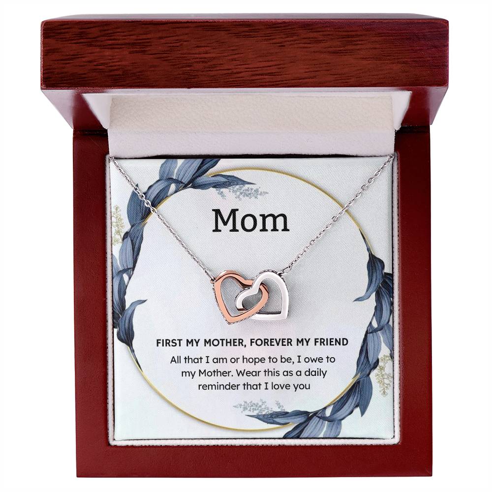 Necklace Gift for Mom – Message Card and Gift Box