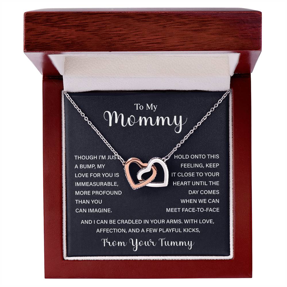Pregnancy Necklace Gift for Expecting Mom – From Baby in the Womb