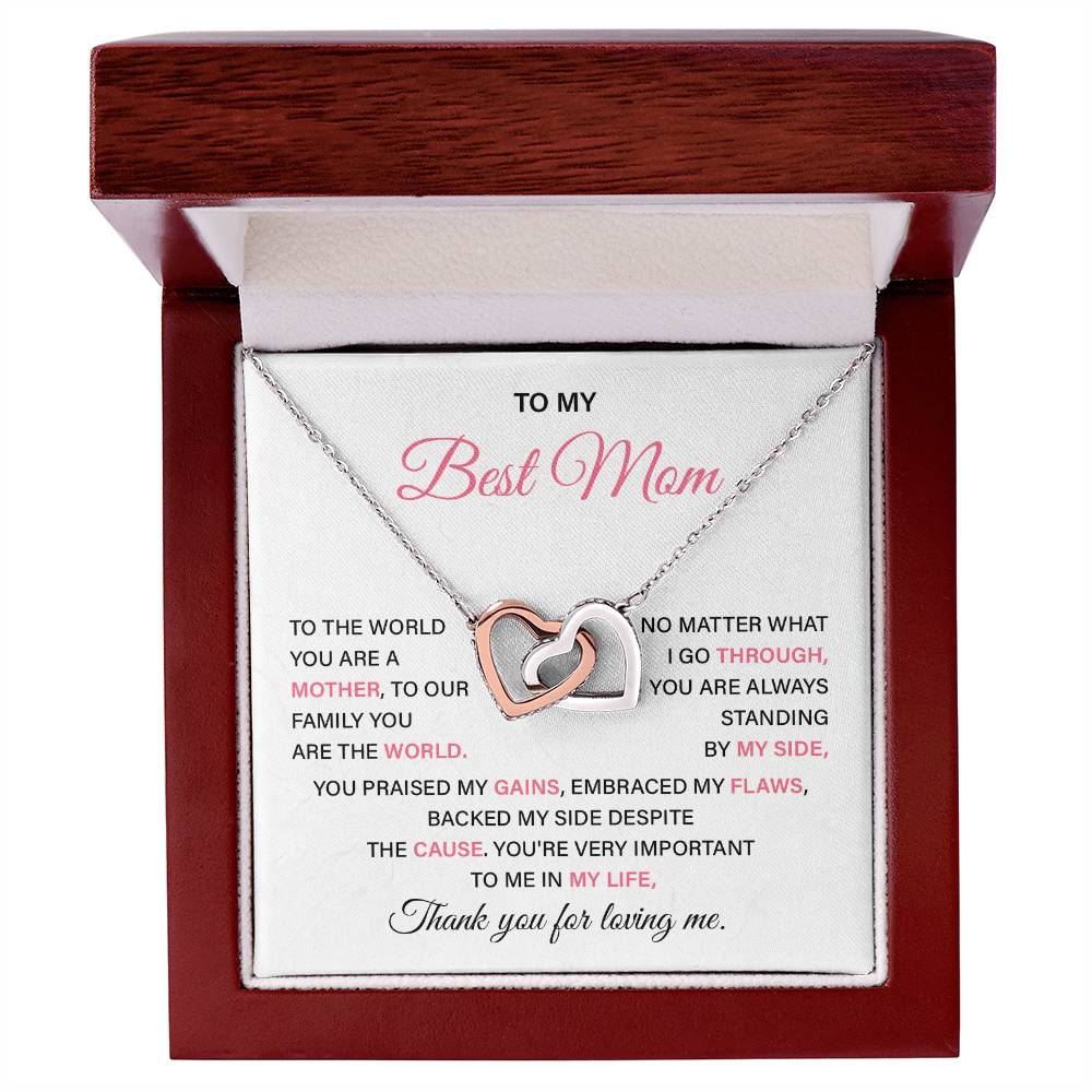 Best Necklace for Mom From Child With Heartfelt Message
