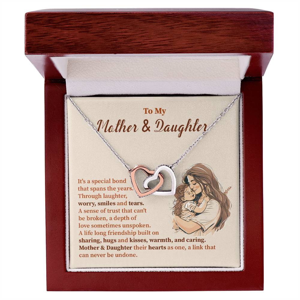 Mother Gift From Daughter – Necklace With Message Box