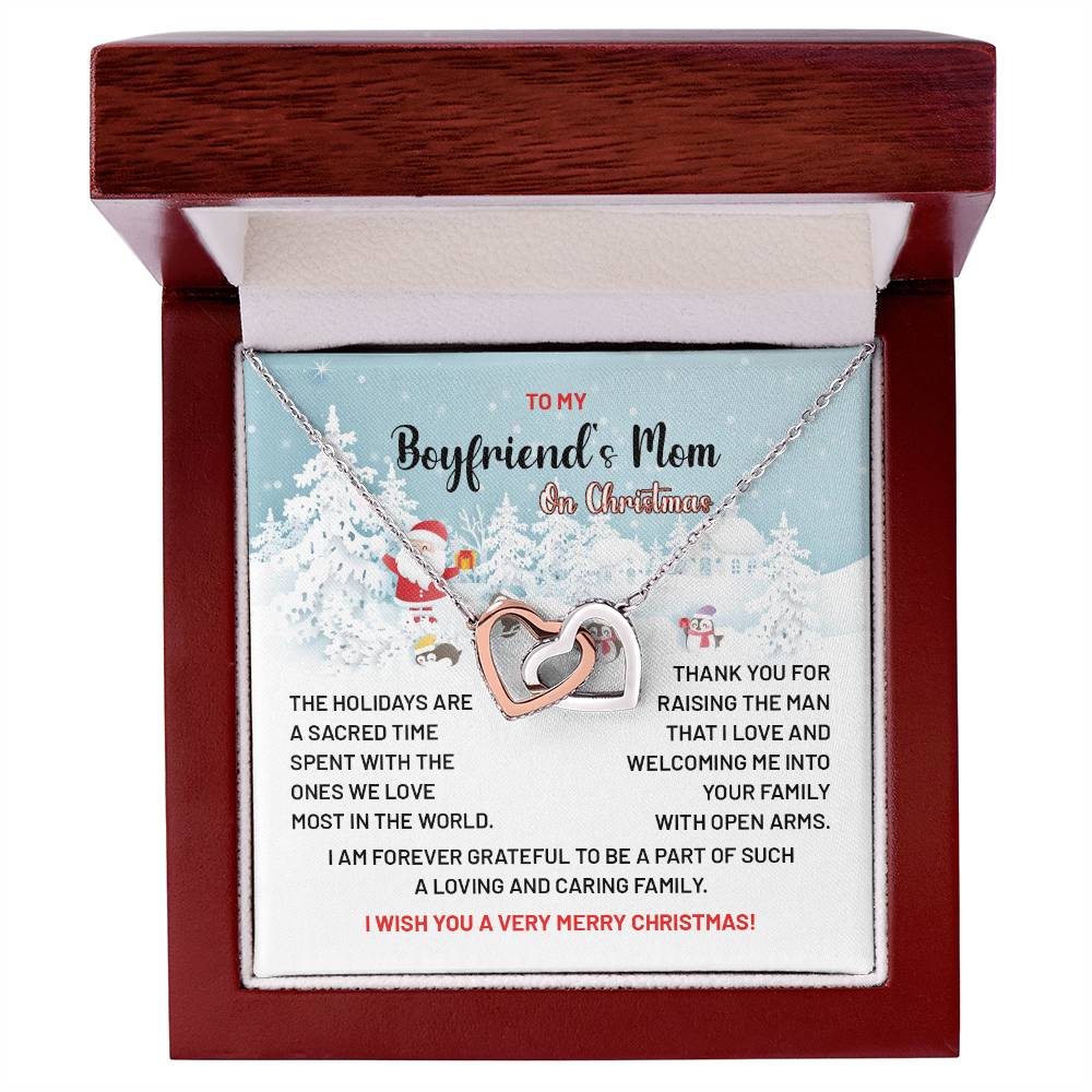 Christmas Necklace Gift for Boyfriend’s Mom