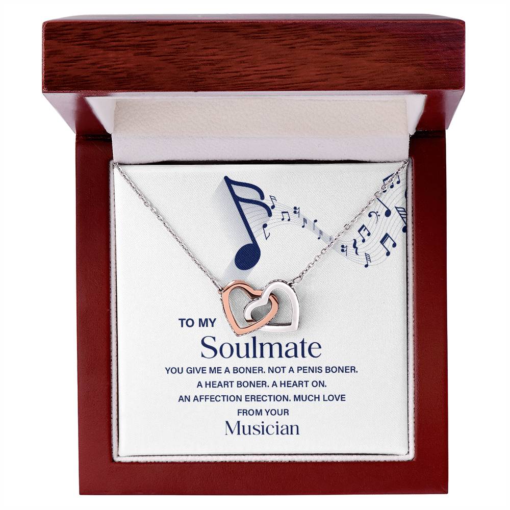 Funny Necklace Gift from Musician to Soulmate