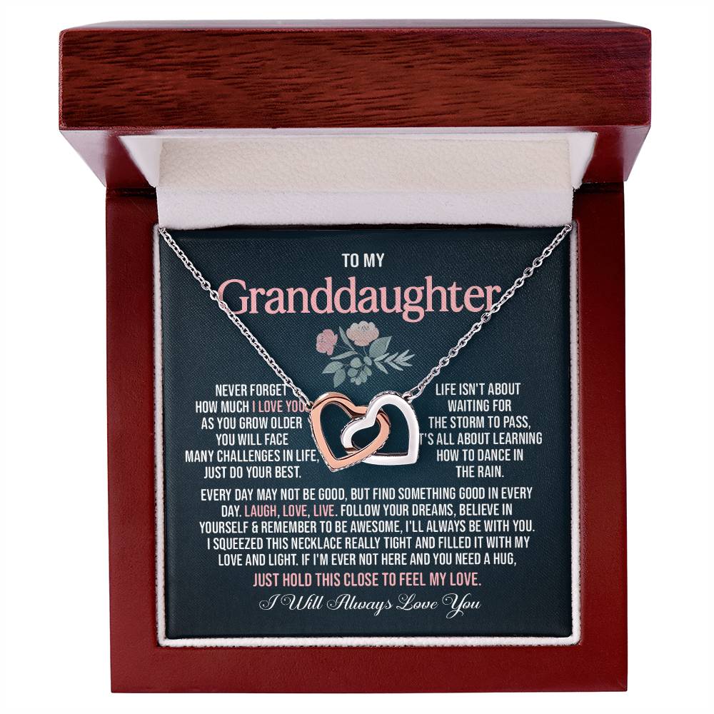 To My Granddaughter: A Necklace Of Love, Strength, And Unbreakable Bonds