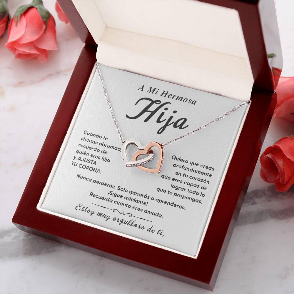 Collar Inspirador Para Mi Hermosa Hija Collar Inspirador Para Hija Regalo Motivacional Para Hija Joyas Sentimentales Para Hija Regalo De Joyería Para Hija Regalo De Madre A Hija Regalo Significativo Para Hija Regalo De Empoderamiento Para Hija