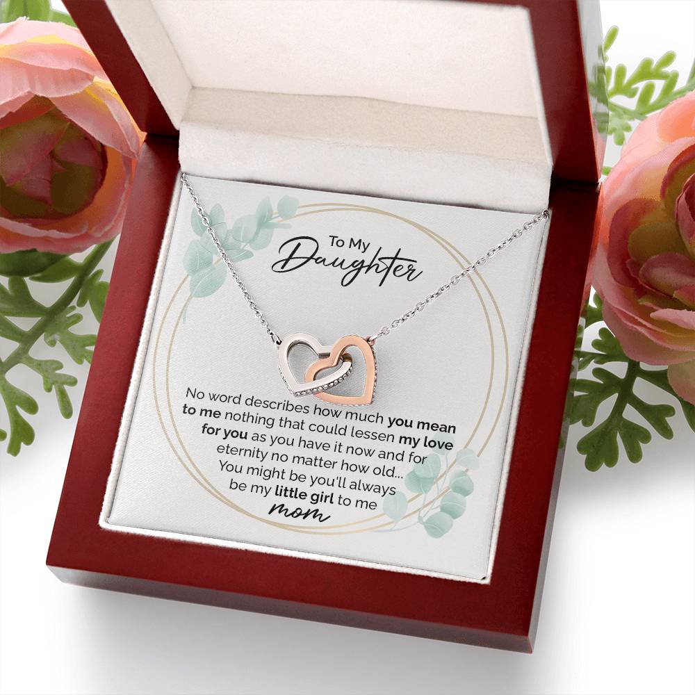 To My Daughter – Always My Little Girl Necklace