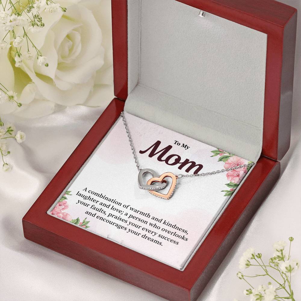 Mom Necklace Gift for Mother – With Message Card