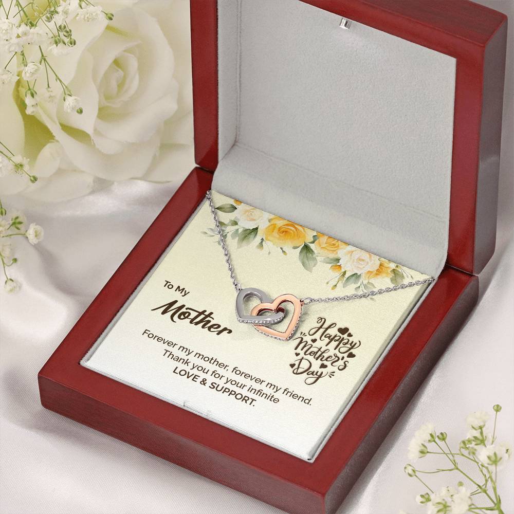 Mother’s Day Necklace Gift – Forever My Friend Card