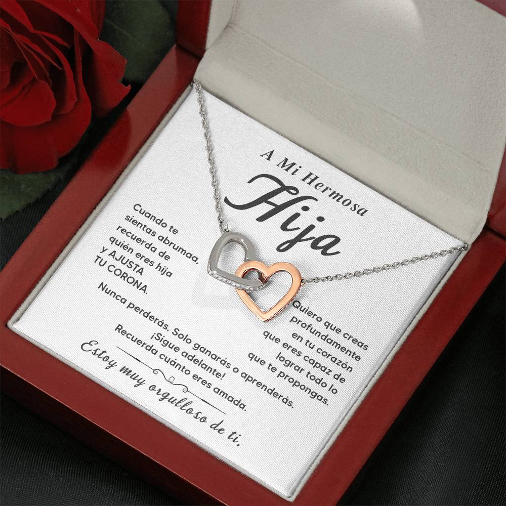 Collar Inspirador Para Mi Hermosa Hija Collar Inspirador Para Hija Regalo Motivacional Para Hija Joyas Sentimentales Para Hija Regalo De Joyería Para Hija Regalo De Madre A Hija Regalo Significativo Para Hija Regalo De Empoderamiento Para Hija