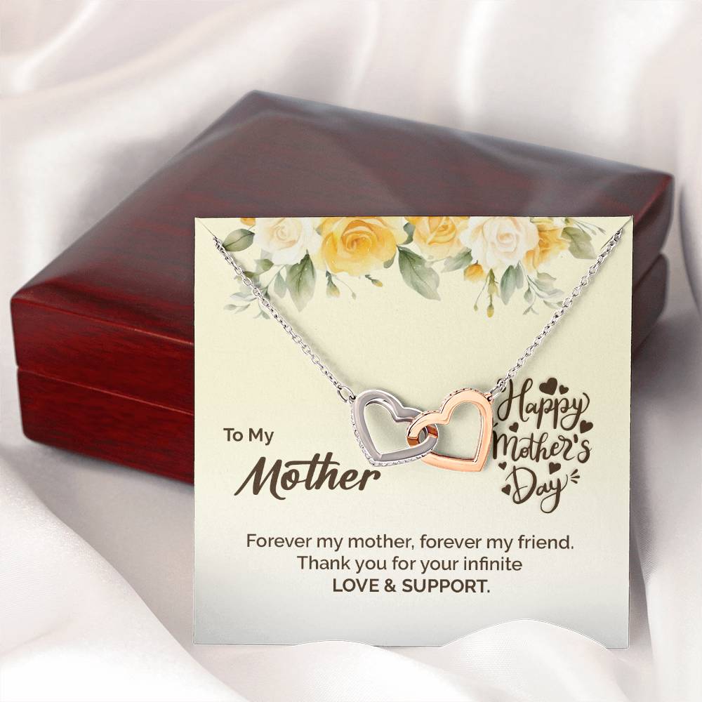 Mother’s Day Necklace Gift – Forever My Friend Card
