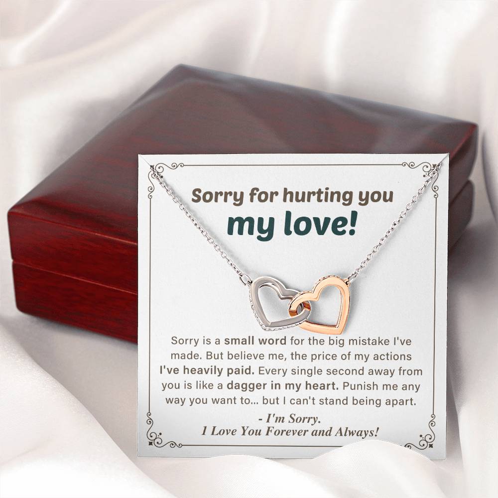 Apology Gift Sorry For Hunting You My Love I Love you Forever