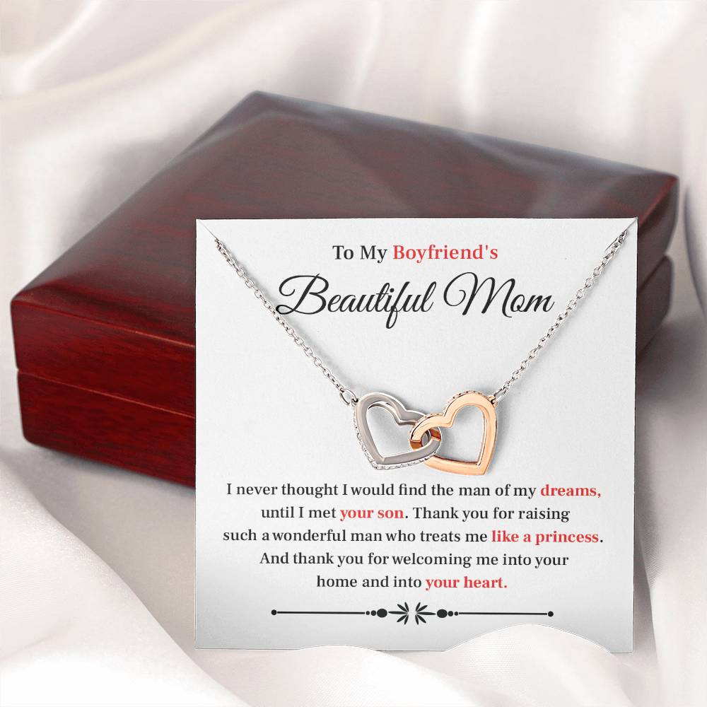 Boyfriend’s Mom Necklace Gift from Girlfriend