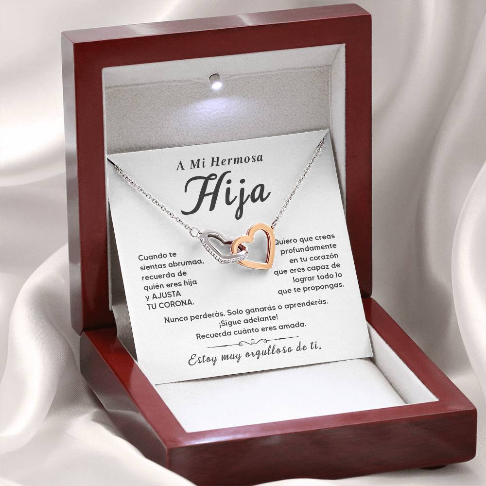 Collar Inspirador Para Mi Hermosa Hija Collar Inspirador Para Hija Regalo Motivacional Para Hija Joyas Sentimentales Para Hija Regalo De Joyería Para Hija Regalo De Madre A Hija Regalo Significativo Para Hija Regalo De Empoderamiento Para Hija