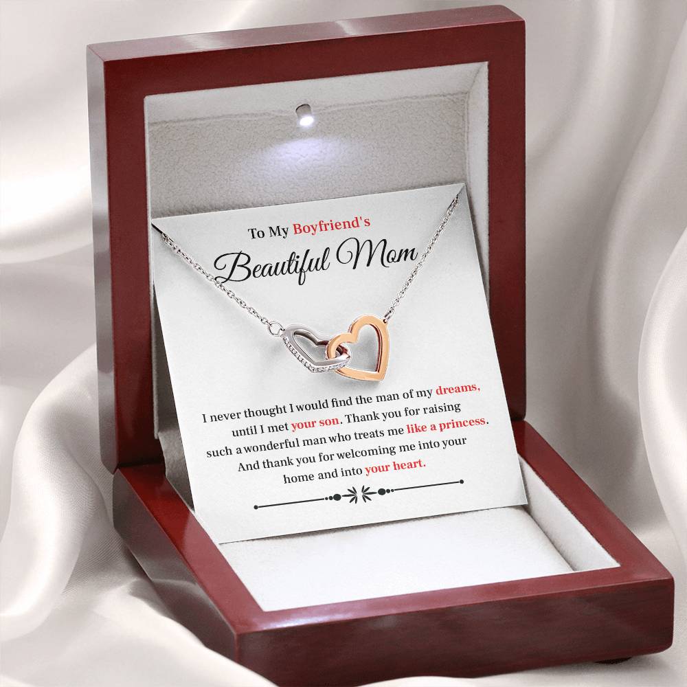 Boyfriend’s Mom Necklace Gift from Girlfriend