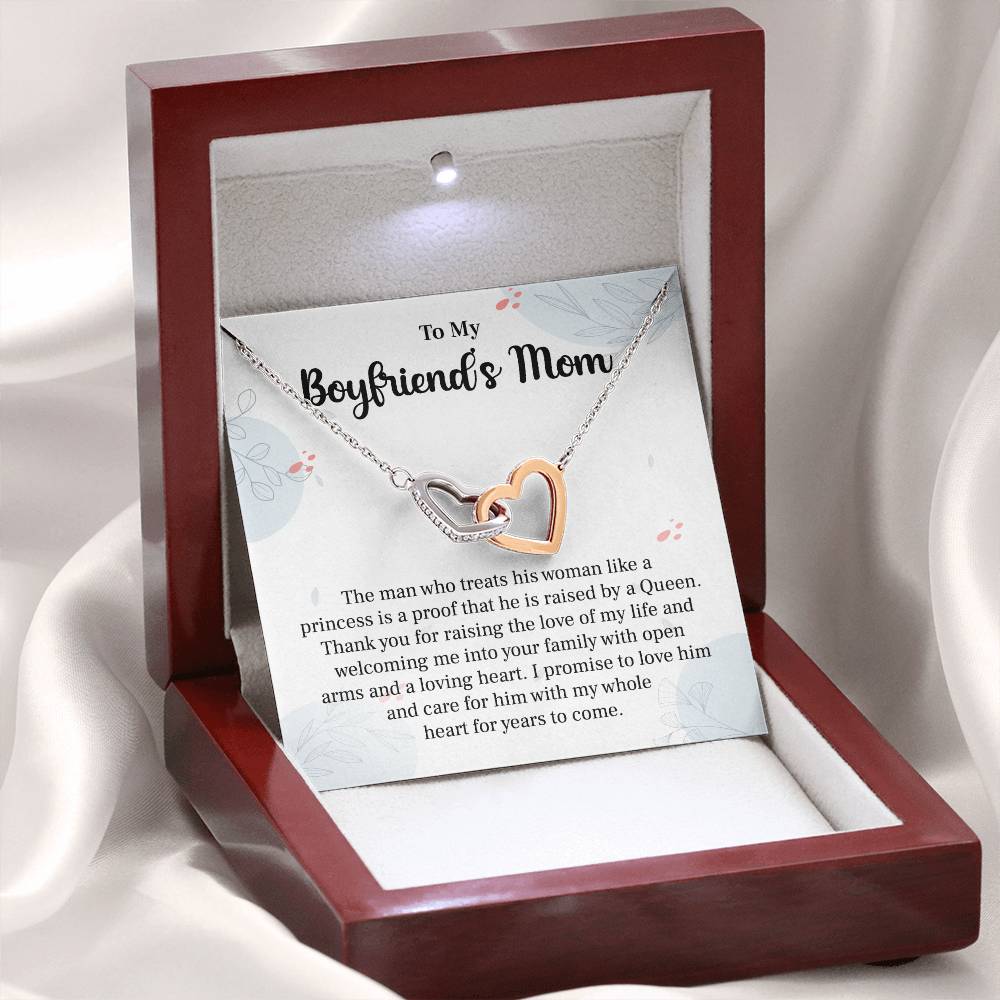 Boyfriend’s Mom Gift Necklace from Girlfriend