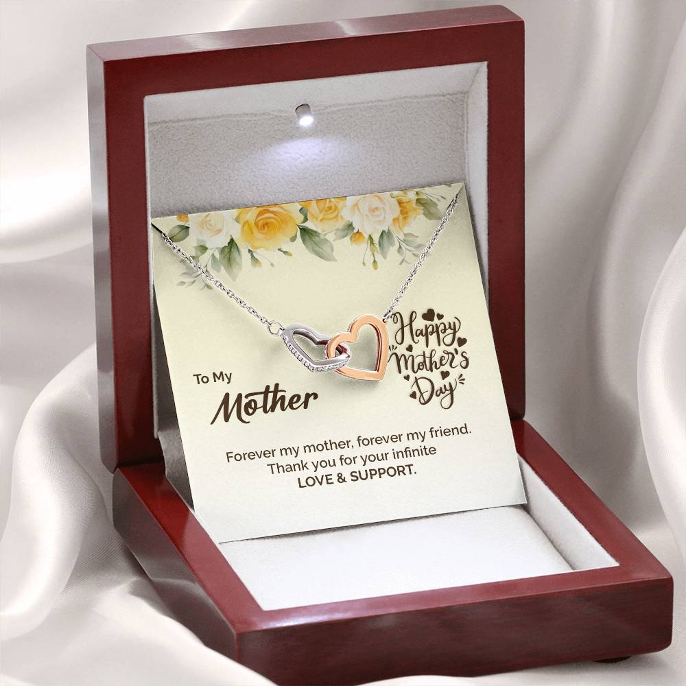 Mother’s Day Necklace Gift – Forever My Friend Card