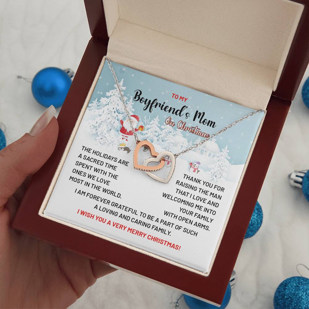 Christmas Necklace Gift for Boyfriend’s Mom
