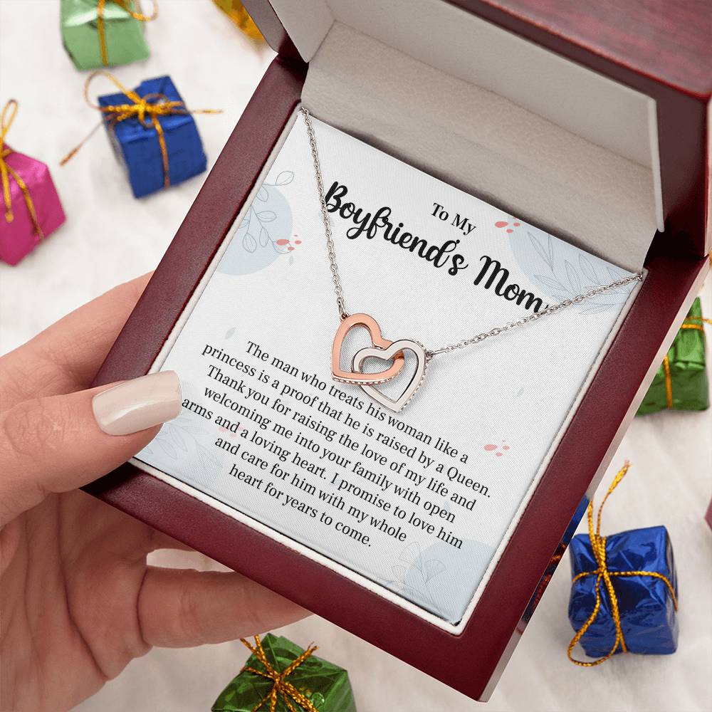 Boyfriend’s Mom Gift Necklace from Girlfriend