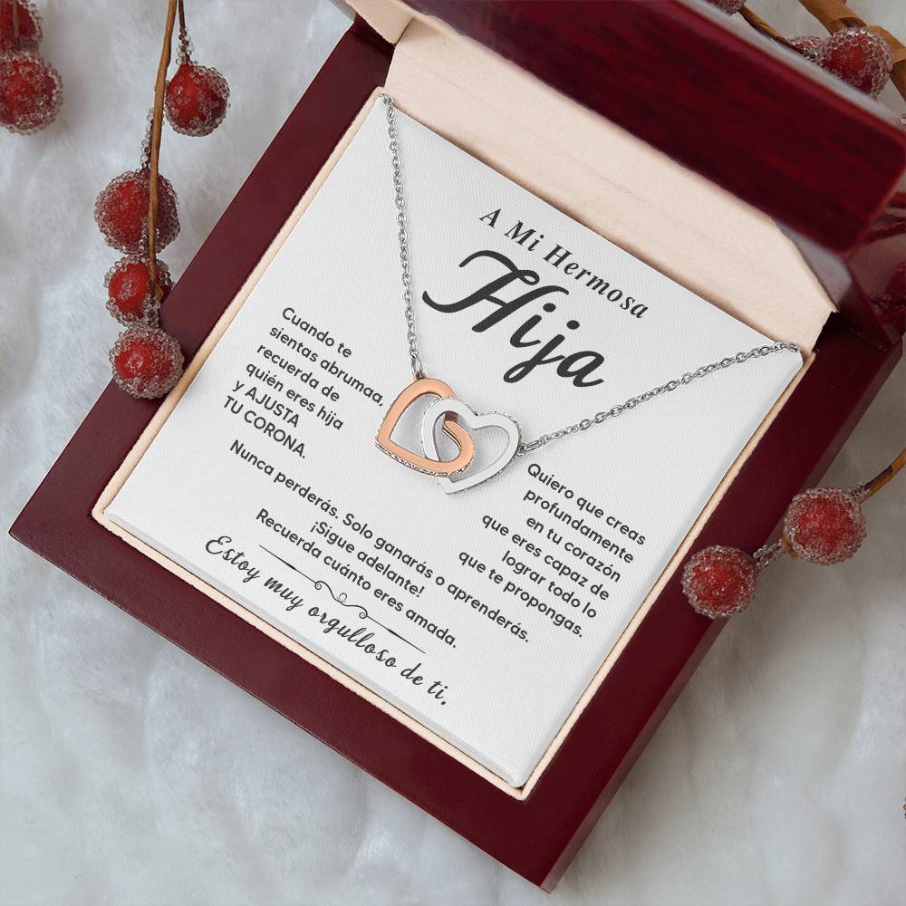 Collar Inspirador Para Mi Hermosa Hija Collar Inspirador Para Hija Regalo Motivacional Para Hija Joyas Sentimentales Para Hija Regalo De Joyería Para Hija Regalo De Madre A Hija Regalo Significativo Para Hija Regalo De Empoderamiento Para Hija