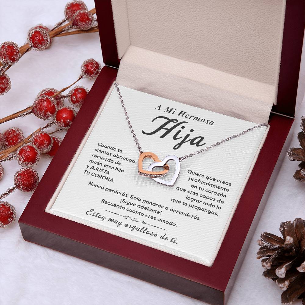Collar Inspirador Para Mi Hermosa Hija Collar Inspirador Para Hija Regalo Motivacional Para Hija Joyas Sentimentales Para Hija Regalo De Joyería Para Hija Regalo De Madre A Hija Regalo Significativo Para Hija Regalo De Empoderamiento Para Hija