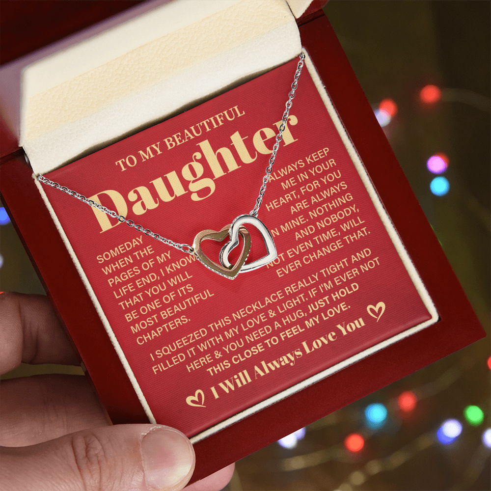 Parent to Daughter Gift with Sentimental Note and LED Box