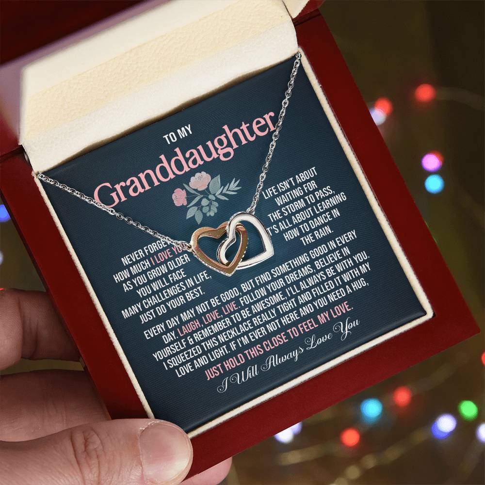 To My Granddaughter: A Necklace Of Love, Strength, And Unbreakable Bonds