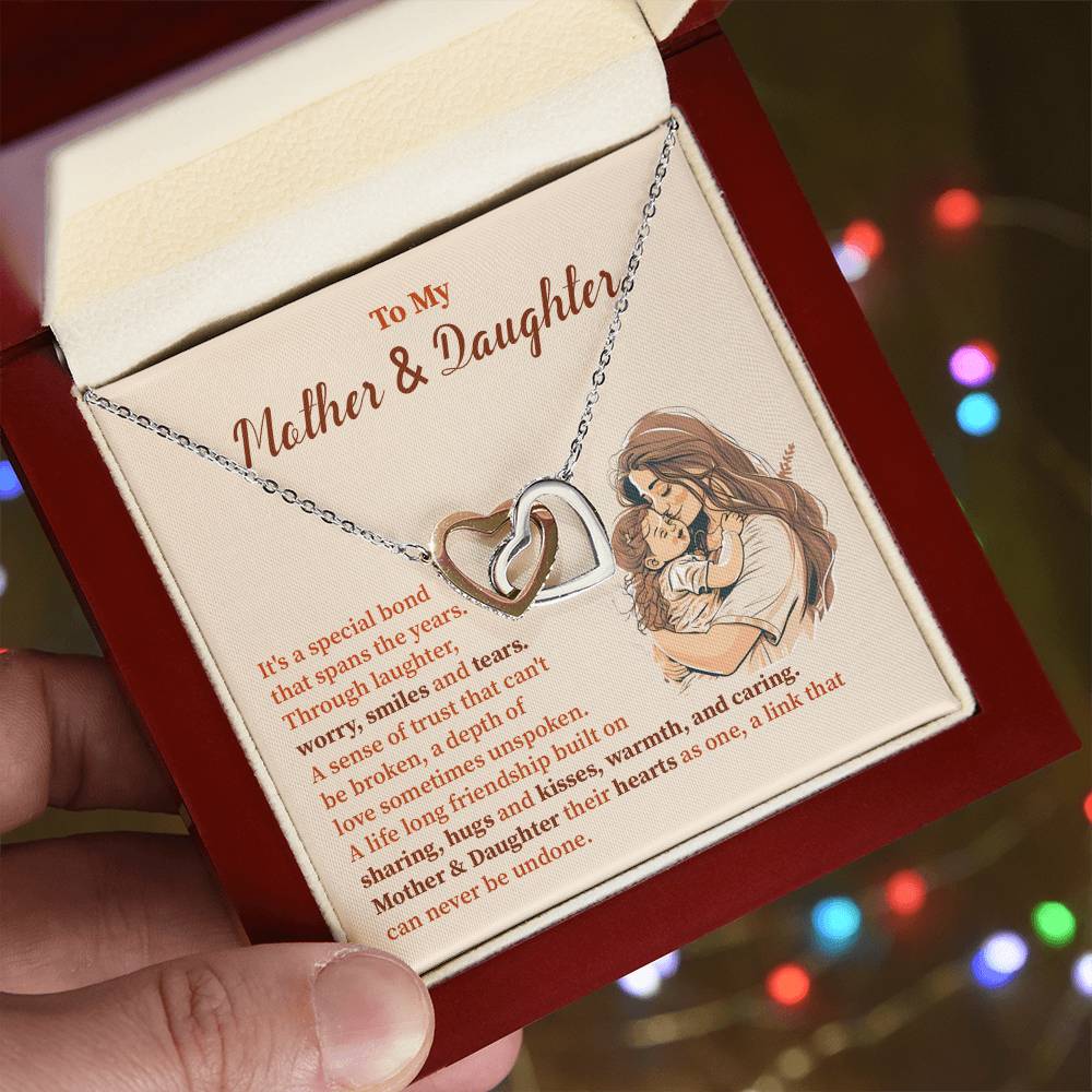 Mother Gift From Daughter – Necklace With Message Box