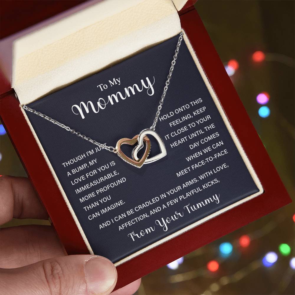 Pregnancy Necklace Gift for Expecting Mom – From Baby in the Womb